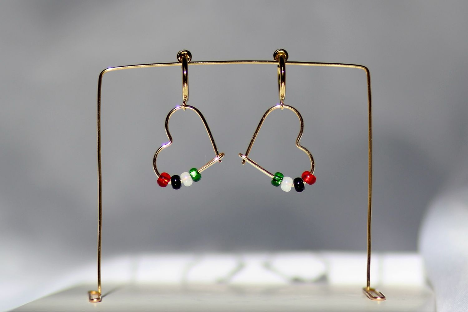 Hearts for Palestine Earrings