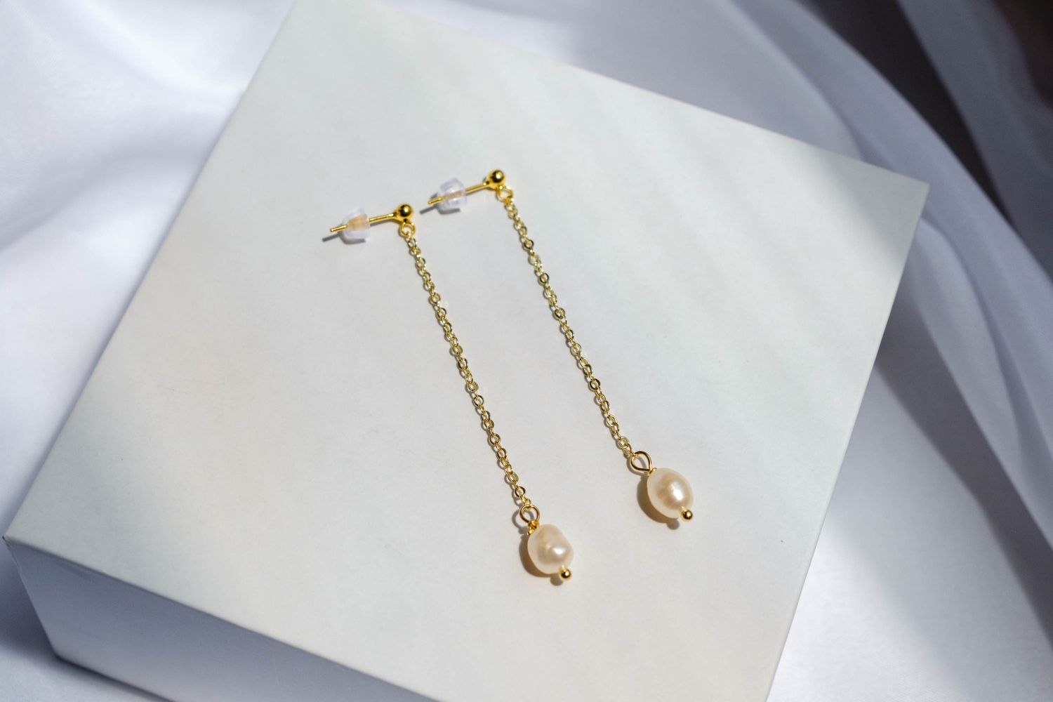 Freshwater Pearl Drop Earrings