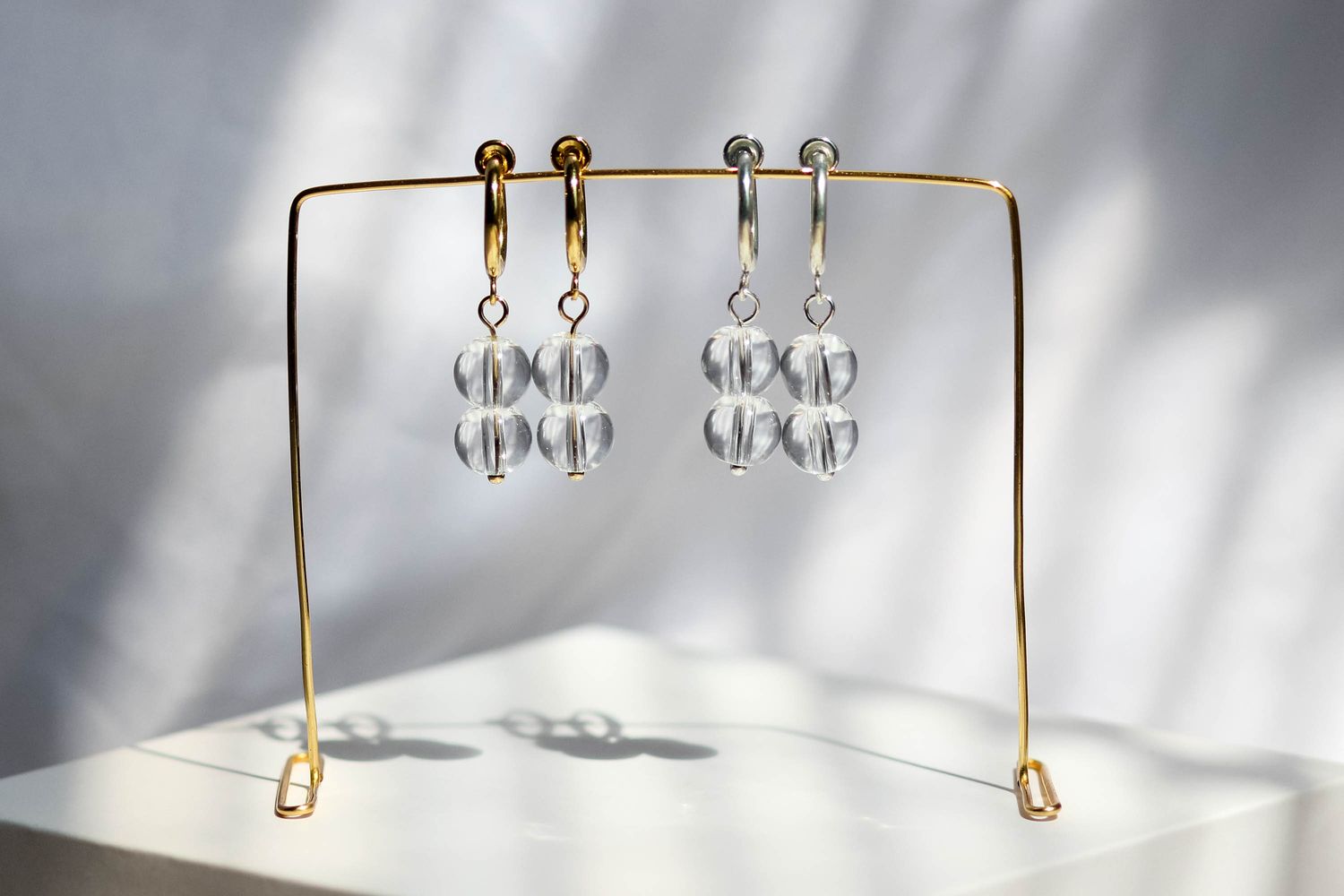 Clear Jelly Earrings
