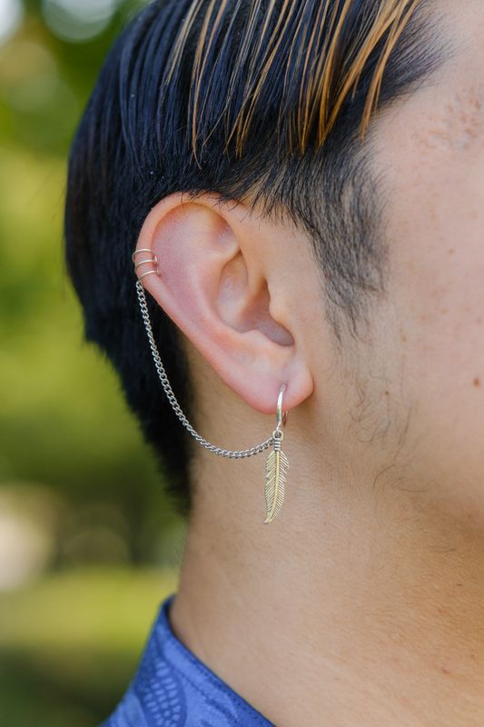 Feather Asymmetrical Set