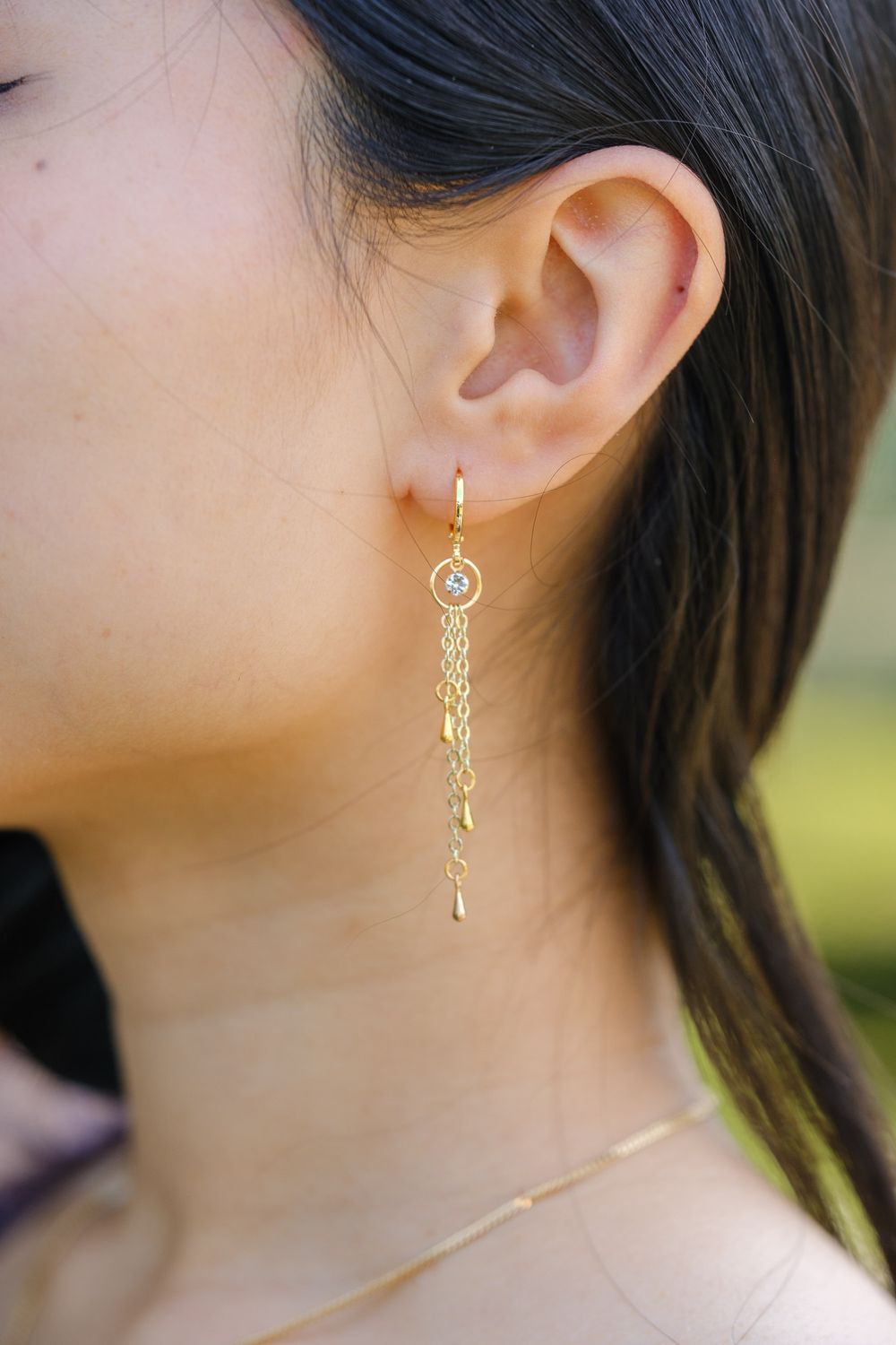 Droplet Cascade Earrings