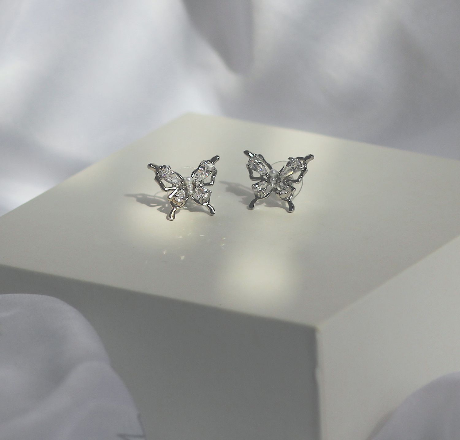 Y2K Butterfly Stud Earrings