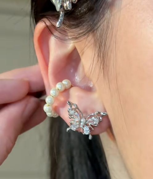 Y2K Butterfly Stud Earrings