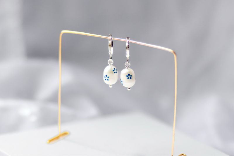 Simple Talavera Earrings
