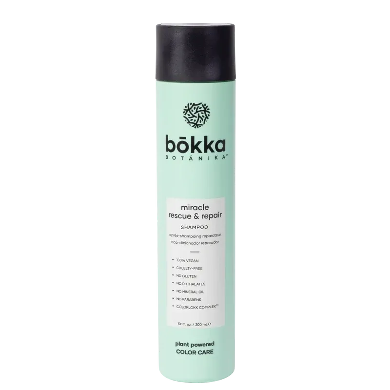 Bokka Botanika Miracle Rescue &amp; Repair Shampoing (10.1oz/300ml)