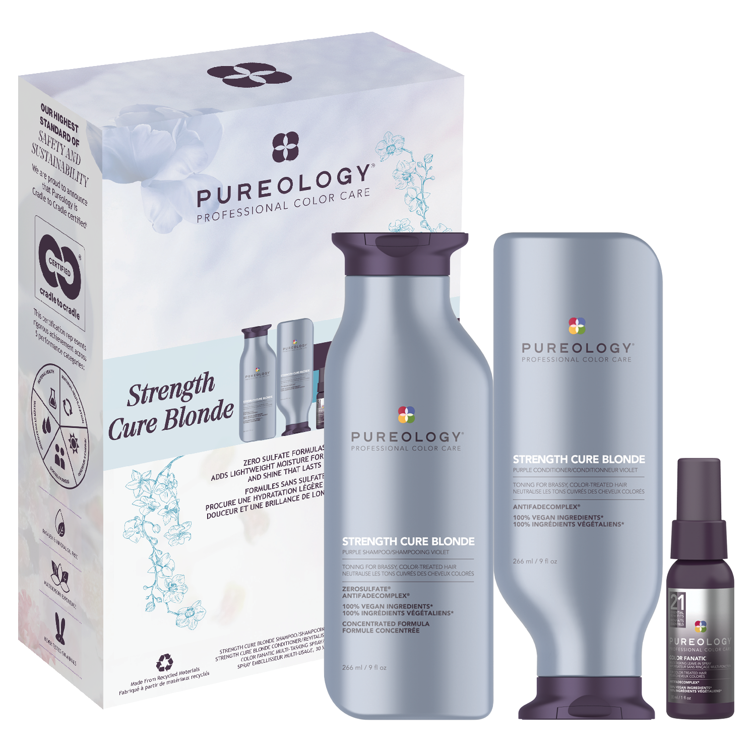 Strength Cure Blonde Trio (Sh+Rv 266ml + CF 30ml)