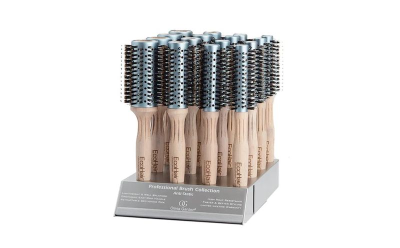Olivia Garden - Brosse Bamboo EcoHair Combo Vent 2-1/4'' (57mm)