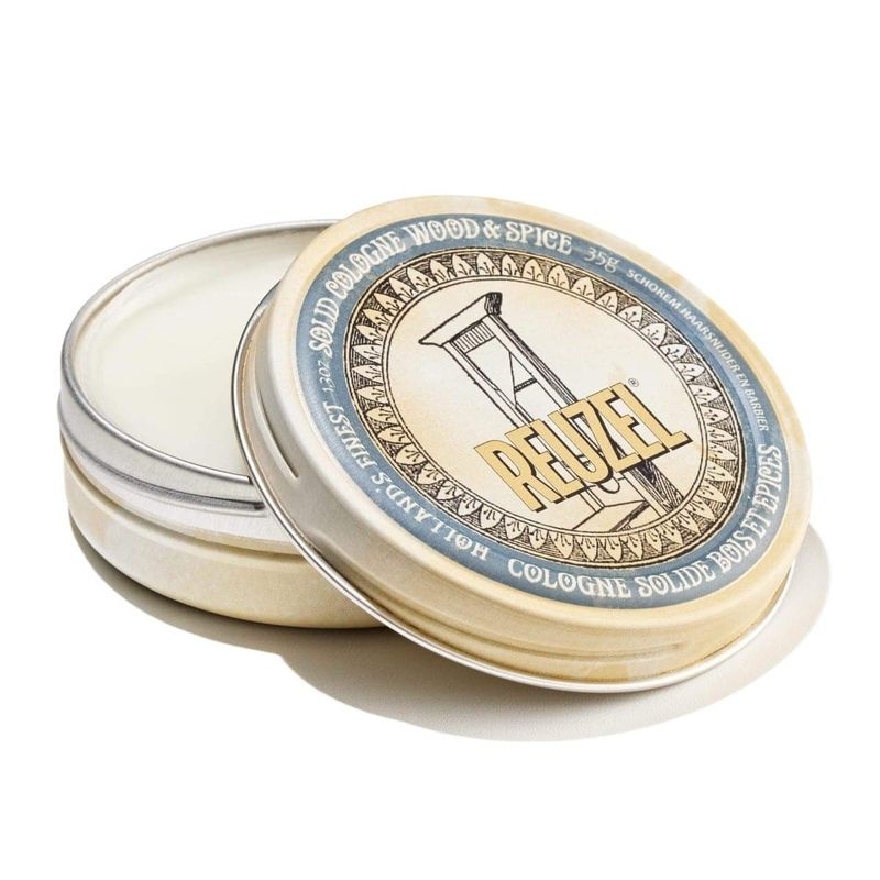 REUZEL Barbe - Cologne Parfum Solide Bois et Épices (35g - 1.3 oz)