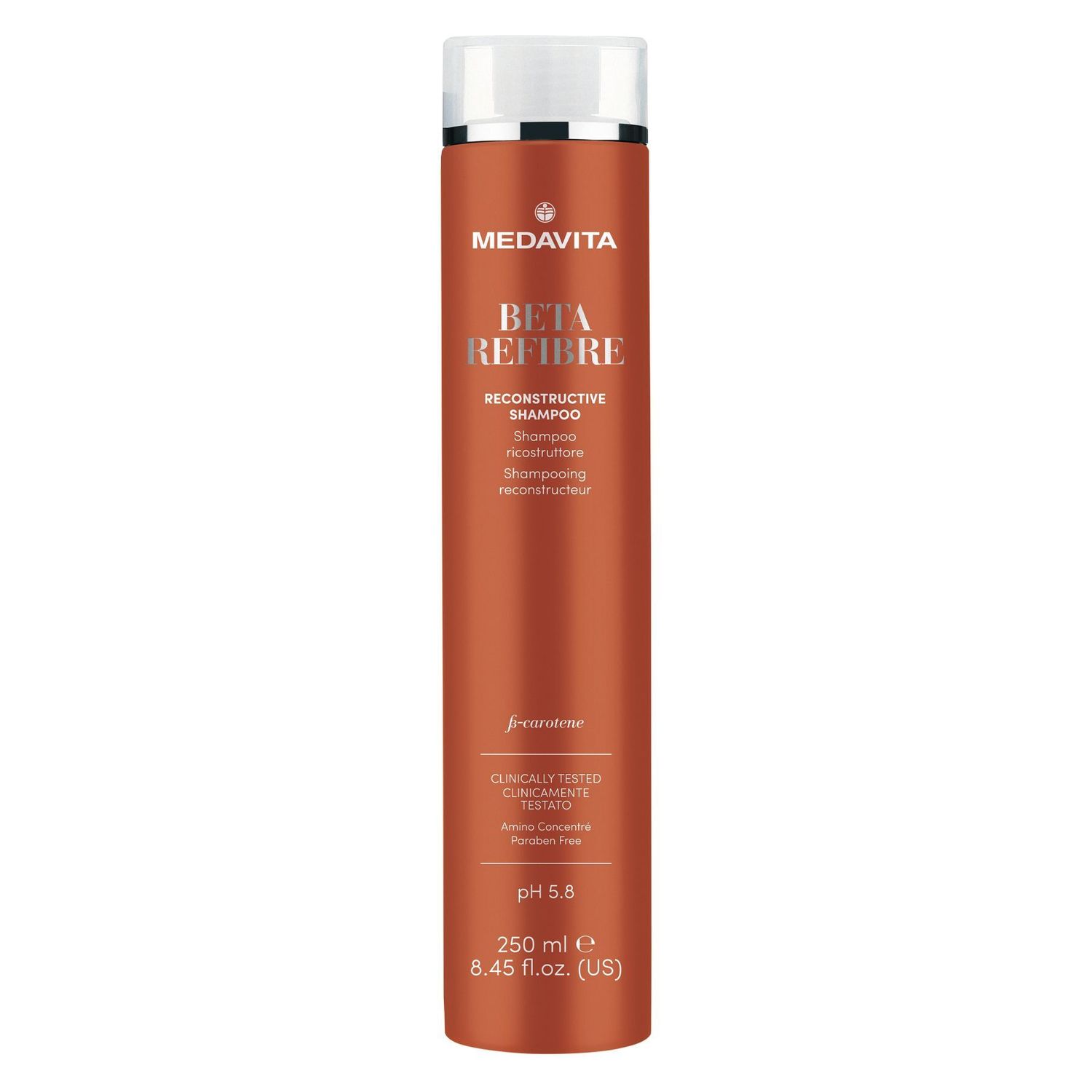 Medavita Beta-ReFibre - Shampoing Reconstructeur (250ml)