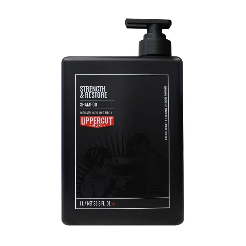 Uppercut Deluxe - Shampoing Strength & Restore (1L - 33.8oz) Uppercut Deluxe - Shampoing Strength & Restore (1L - 33.8oz)