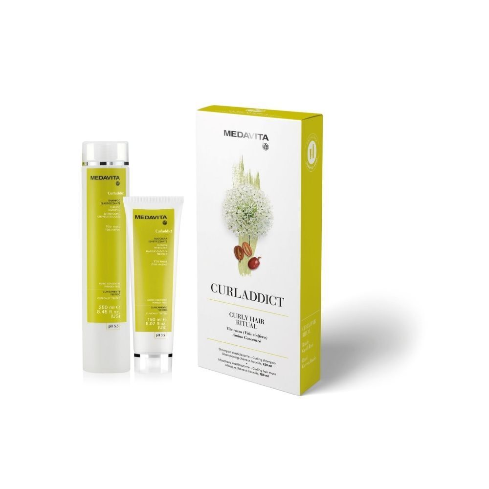 Medavita Curladdict - Duo Shampoing 250ml et Gel Crème 200ml