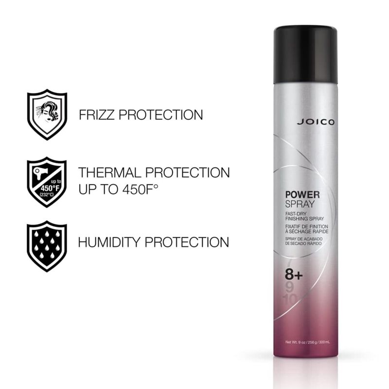 Joico - Power Spray Fixatif de finition Séchage Rapide (Tenue 8) 300ml