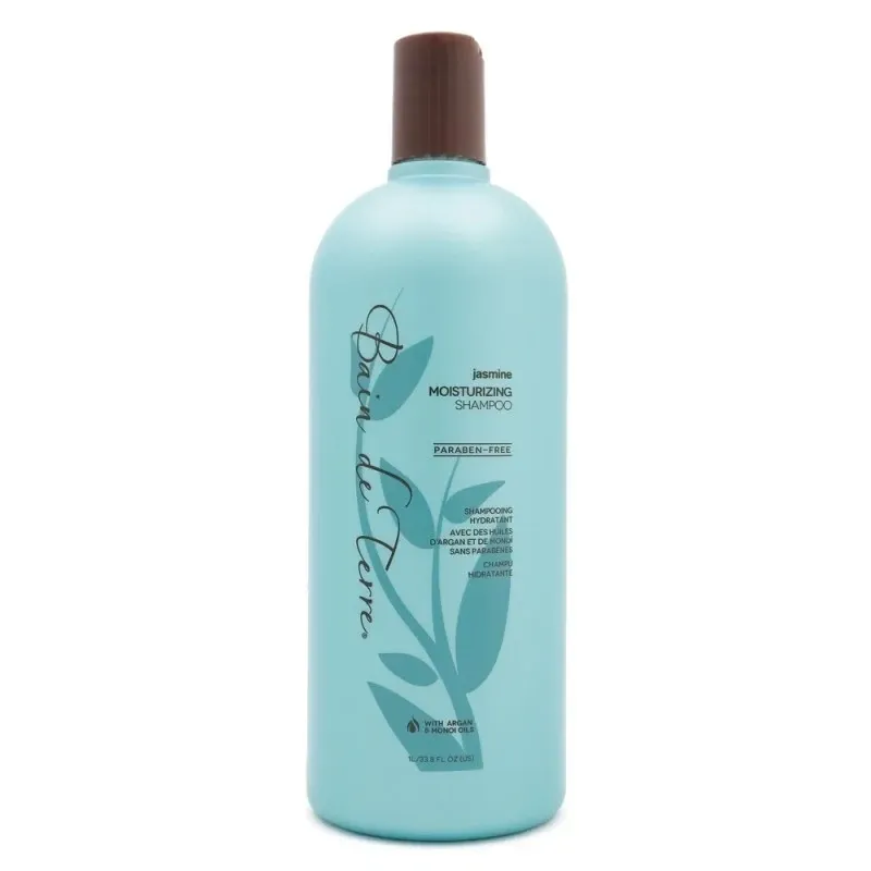Bain de Terre - Shampoing - Jasmin - Hydratant (1L) Bain de Terre - Shampoing - Jasmin - Hydratant (1L)