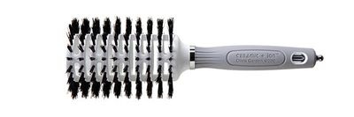 Olivia Garden - Brosse Ceramic ION Turbo Vent 45mm 3-1/4&#39;&#39; Sanglier 100%