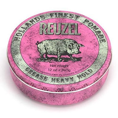 REUZEL Pommade - Rose Grease Tenue Forte Brillance Moyenne (340g - 12 oz)