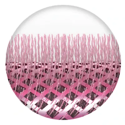Olivia Garden - Brosse NanoThermic Céramique ION Cancer du Sein - Ronde 2-1/8''
