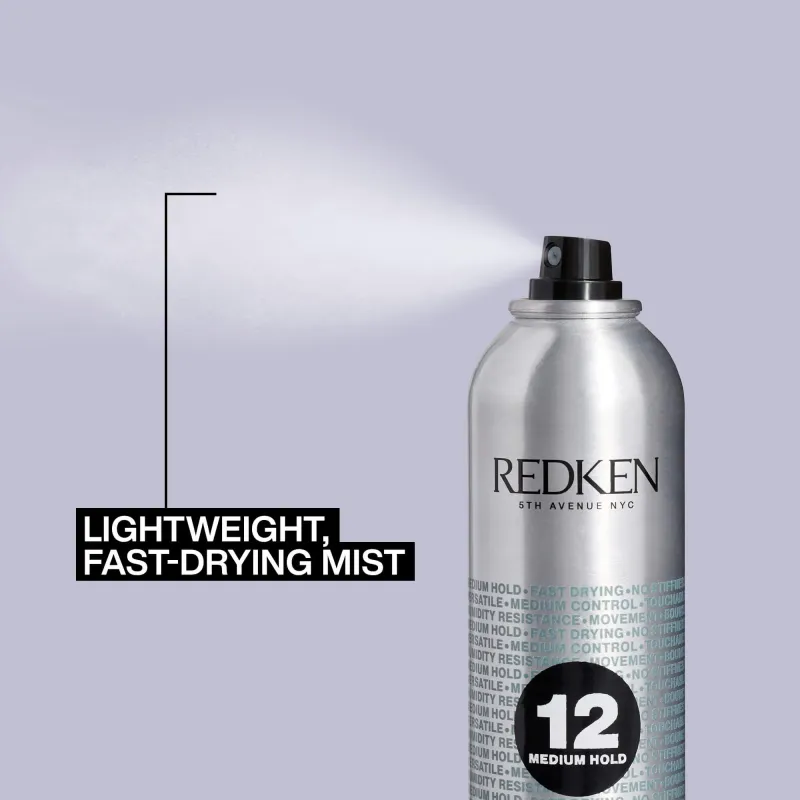 REDKEN Fixatif Tenue Souple Brushable Hairspray 12 (290ml)