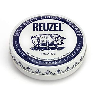 REUZEL Pommade - Argile Matte Tenue Moyenne Sans Brillance (113g - 4 oz)