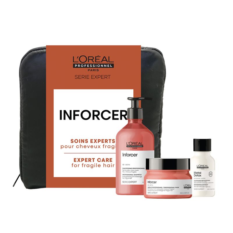 L'Oréal Pro - Série Expert - Inforcer Trio + Pochette L'Oréal Pro - Série Expert - Inforcer Trio + Pochette