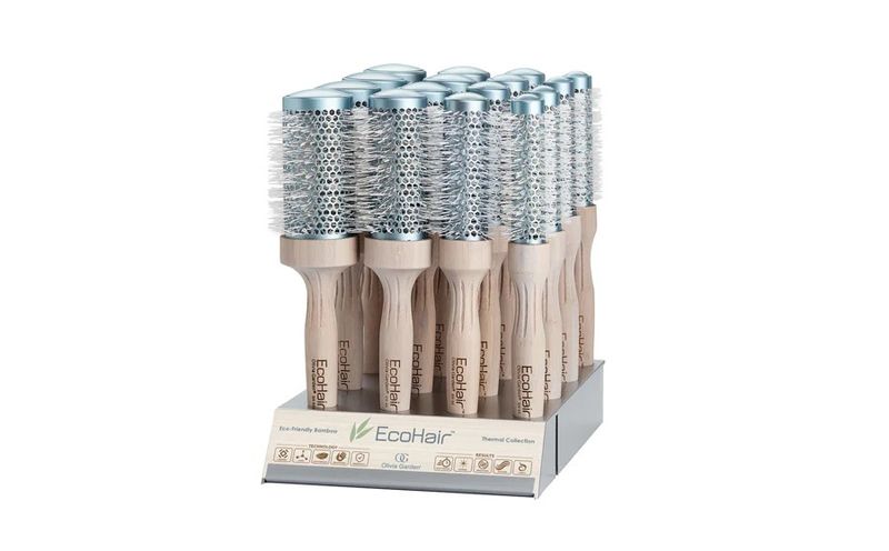 Olivia Garden - Brosse Bamboo EcoHair Thermale 1-1/4'' (34mm)