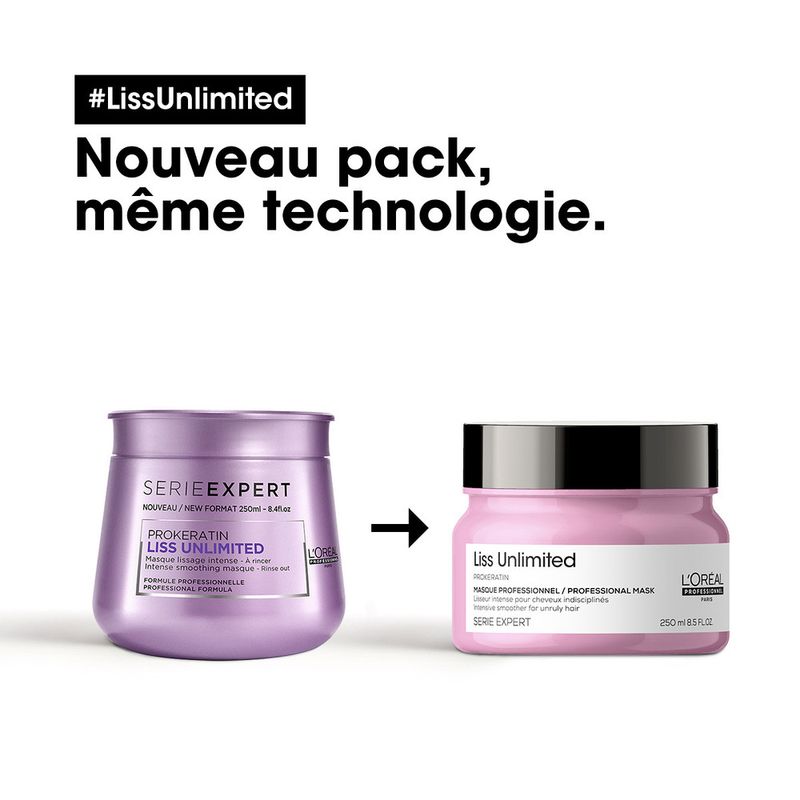LISS UNLIMITED - Masque Lisseur Intense 250ml/8.5oz