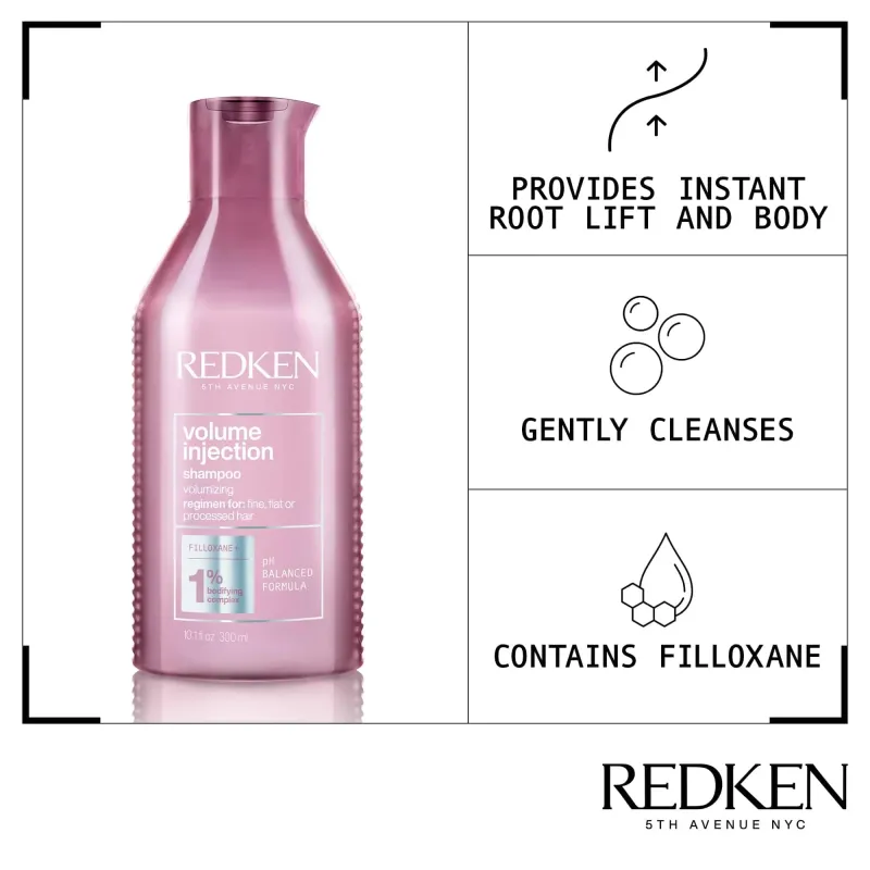 REDKEN Volume Injection - Shampoing 300ml