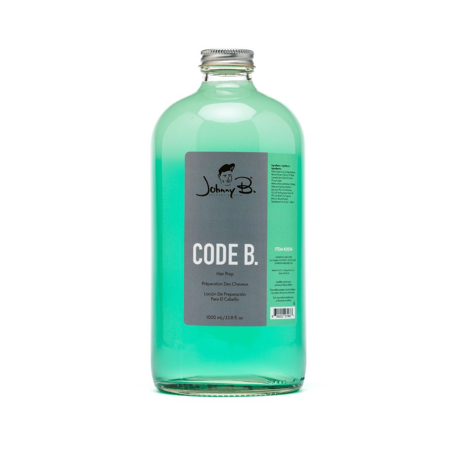 Johnny B. - CODE B - Préparatif de Cheveux (1L/32oz)