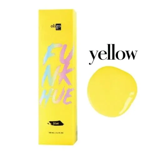 Oligo FunkHue Jaune Semi-Permanente (100ml/3.4oz)