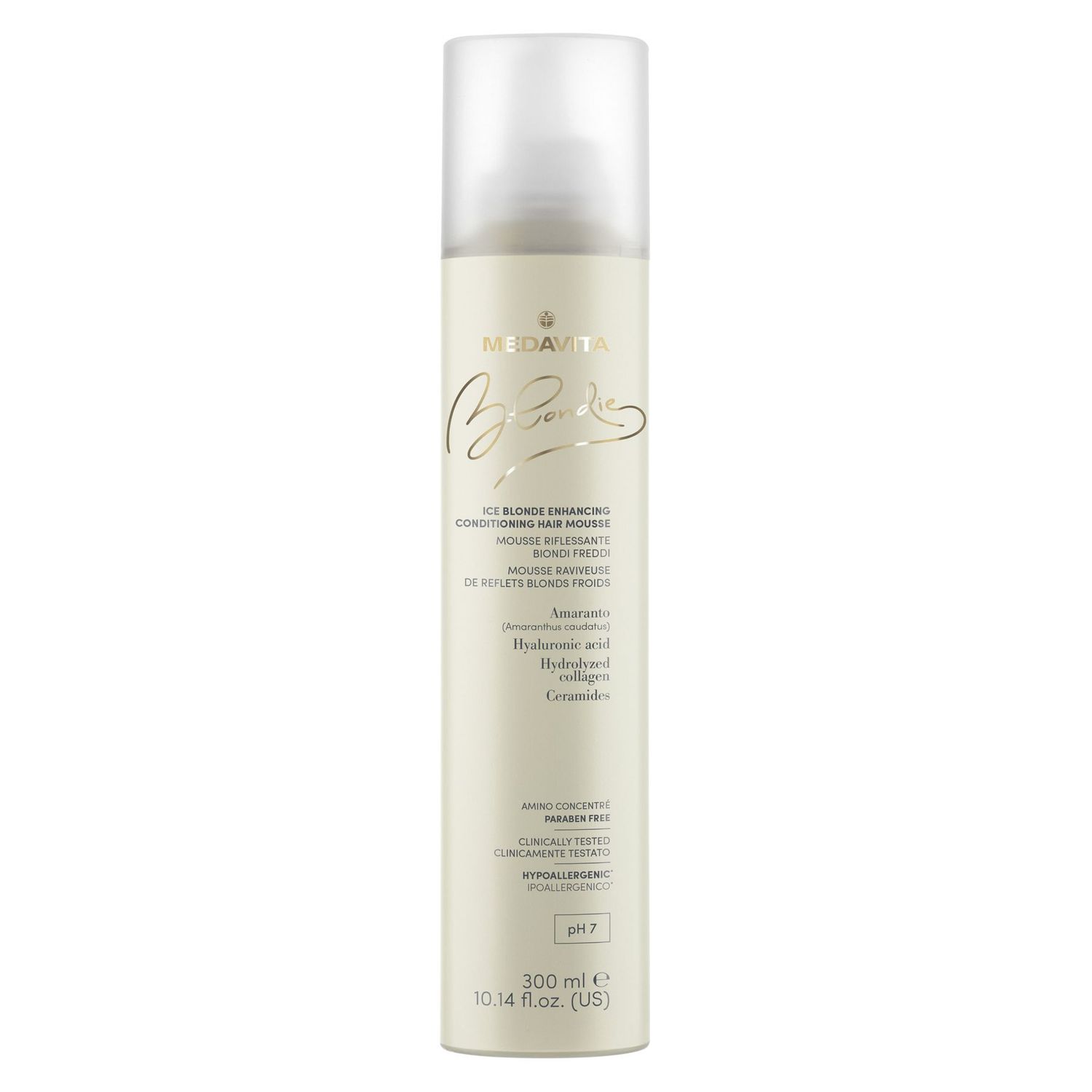 Medavita Blondie - Mousse Raviveuse de reflets Blonds Froids (150ml)