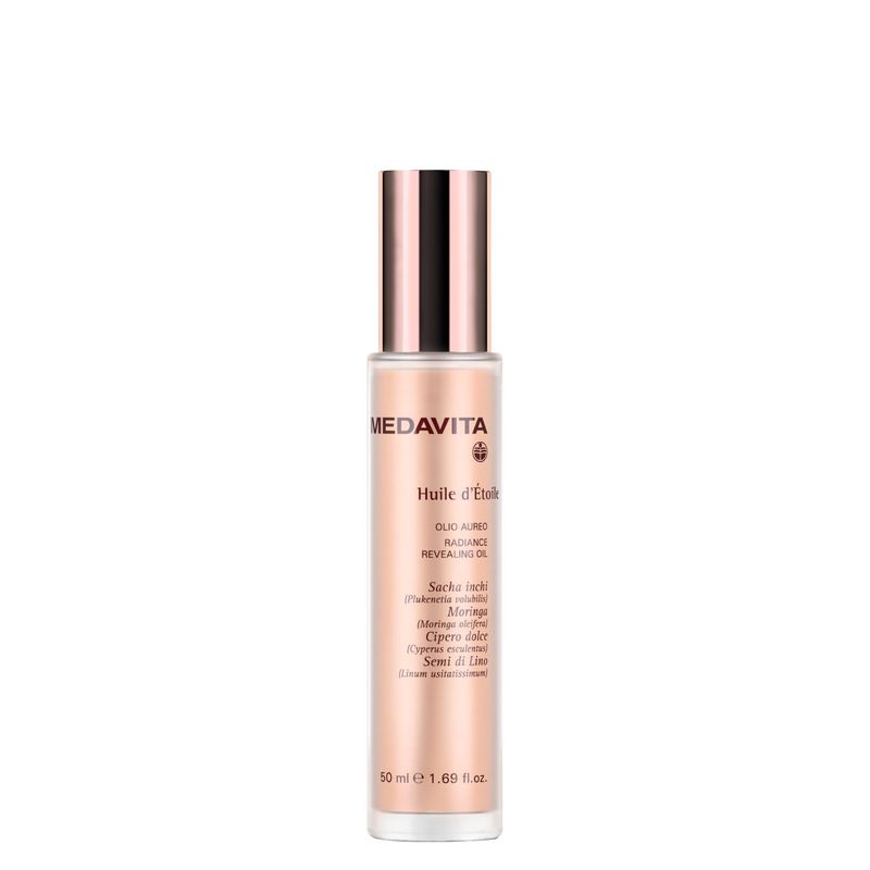 Medavita Huile d&#39;Étoile - Huile Révélatrice de Luminosité Olio Aureo (50 ml)
