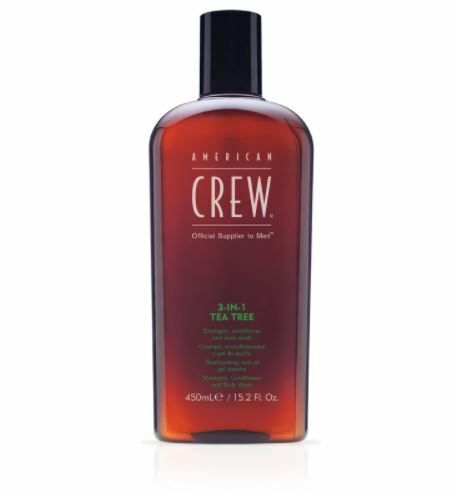 American Crew - Shampoing 3-EN-1 Tea Tree (450ml)