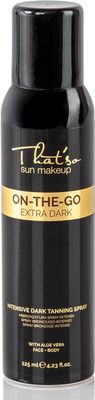 That'so Spray de Bronzage Très Foncé (ON-THE-GO EXTRA DARK) 125ML That'so Spray de Bronzage Très Foncé (ON-THE-GO EXTRA DARK) 125ML