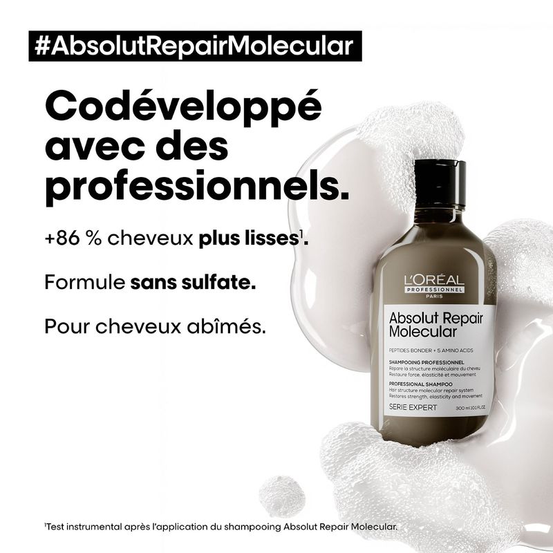 Absolut Repair Molecular - Shampoing (300ml)