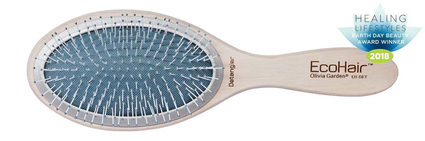 Olivia Garden - Brosse Plate Bamboo EcoHair Démêlant