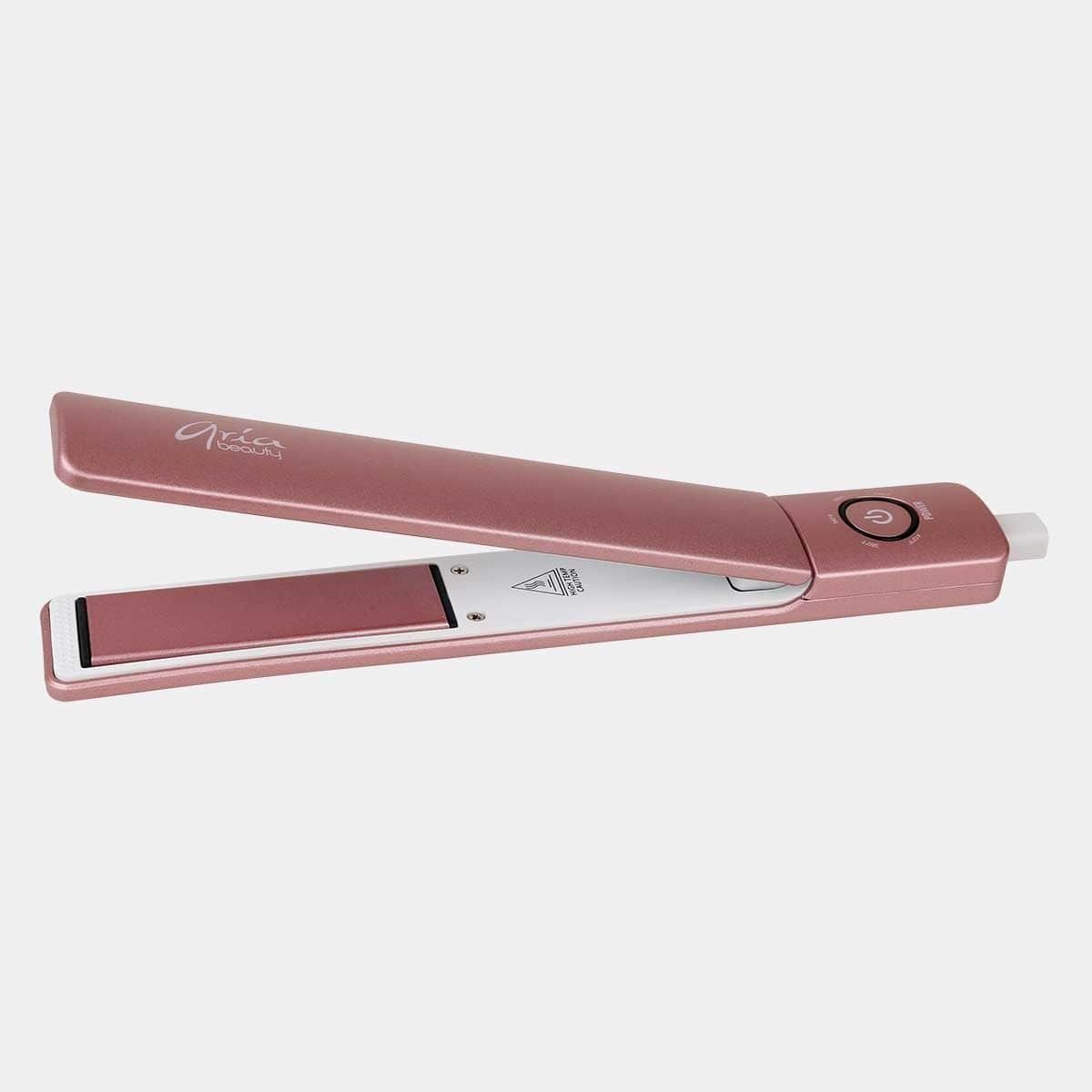 Aria Beauty - Fer plat mince (rose)