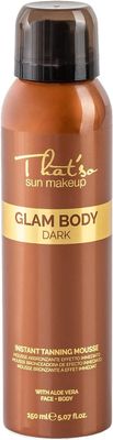 That&#39;so Mousse Autobronzante à Effet Immédiat Foncé (GLAM BODY DARK) 150ml 