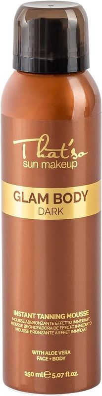 That&#39;so Mousse Autobronzante à Effet Immédiat Foncé (GLAM BODY DARK) 150ml 