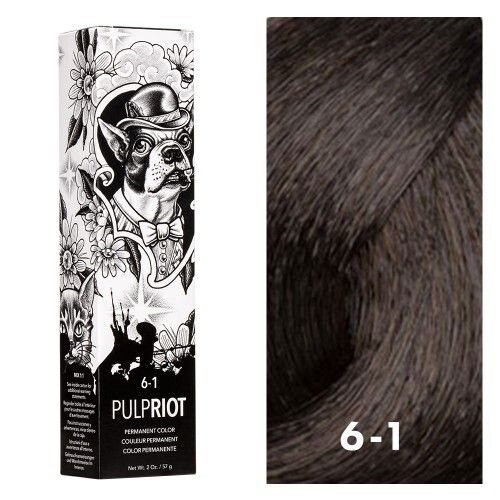 Pulp Riot Faction8 Couleur Permanente ASH 6-1 (57g / 2oz)