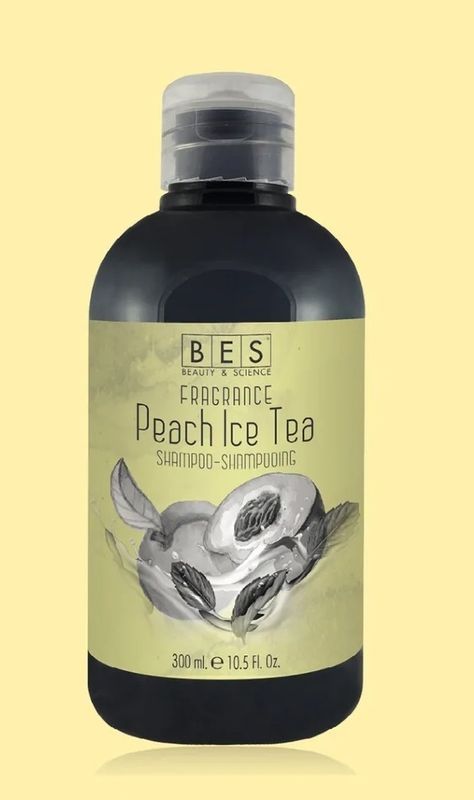 BES Fragrance - Shampoing Thé Glacé à la Pêche 300ml BES Fragrance - Shampoing Thé Glacé à la Pêche 300ml