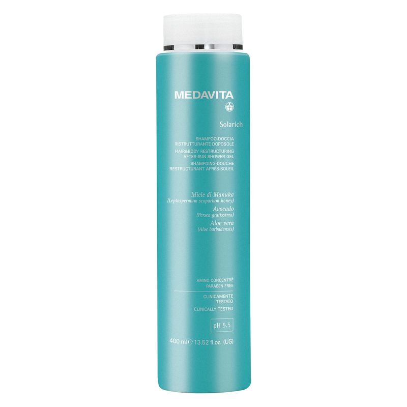 Medavita Solarich - Shampoing-Douche Restructurant après-Soleil (400ml)