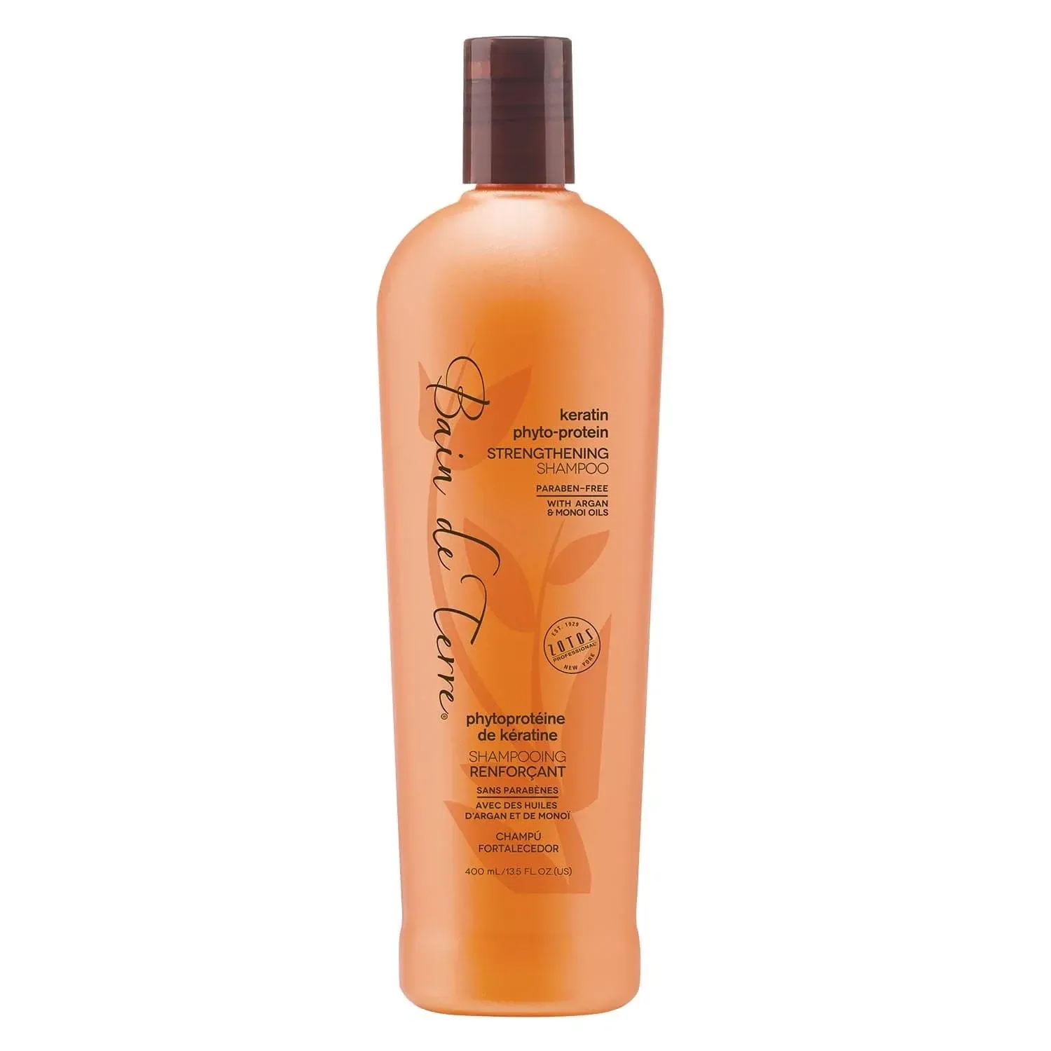 Bain de Terre - Shampoing - Keratin Phyto Protein - Renforçant (400 ml)