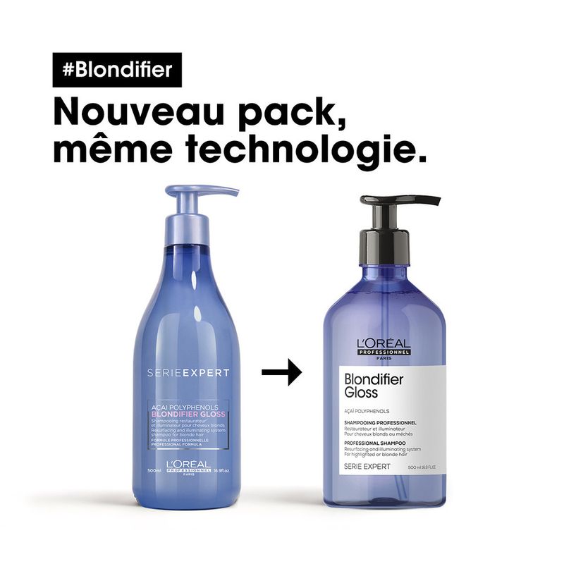 BLONDIFIER - Shampoing Gloss/illuminant 500ml/16.1oz 