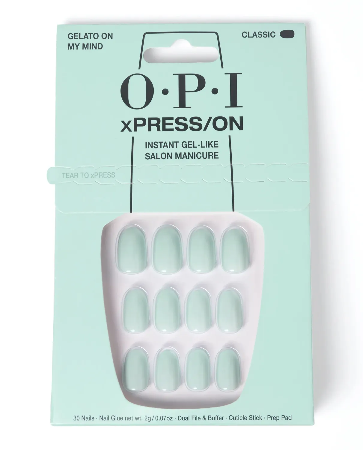 OPI - Ongles Artificiels Gelato on the Mind - Classique/Rond