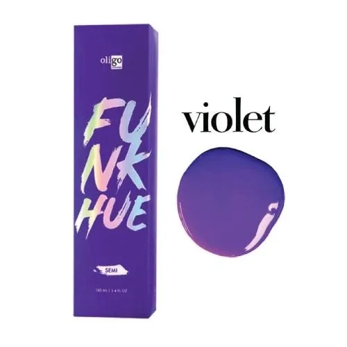 Oligo FunkHue Violet Semi-Permanente (100ml/3.4oz)