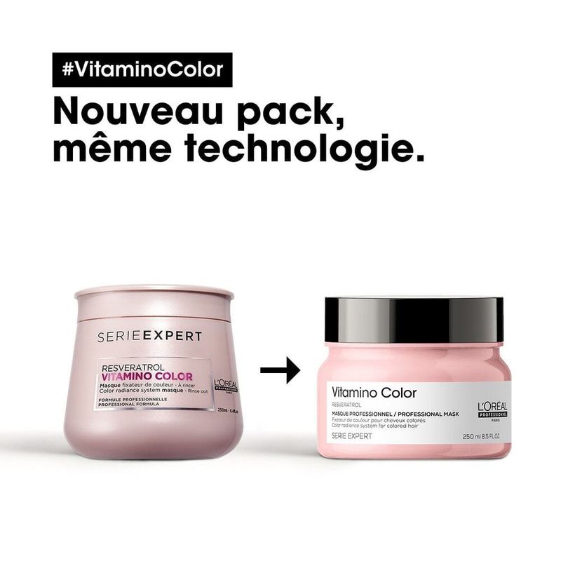 VITAMINO - Masque Fixe les couleurs 250ml/8.5oz