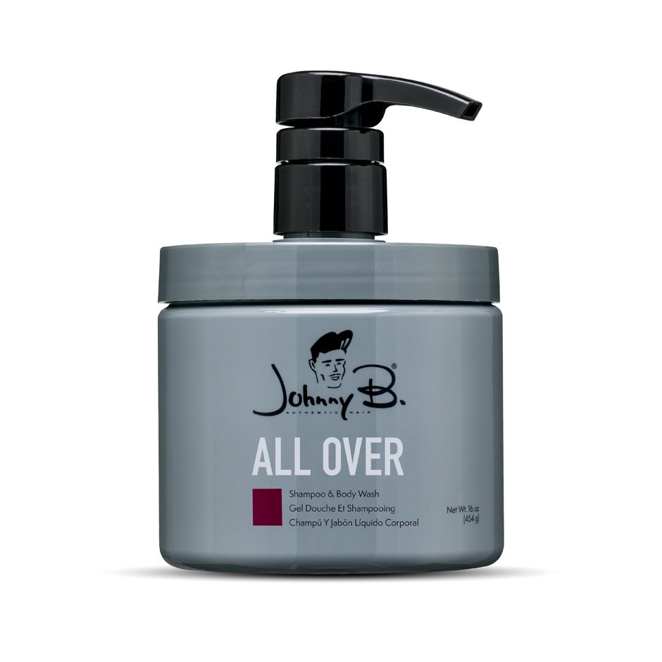 Johnny B. - ALL OVER - Gel Douche et Shampoing (454ml/16oz)