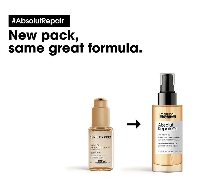 ABSOLUT REPAIR - Huile 10-en-1 sans rinçage 90ml/3.04oz