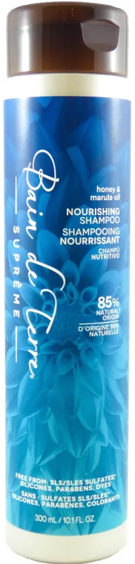 Bain de Terre Suprême - Shampoing - Miel et Huile Marula - Nourrissant (300 ml)