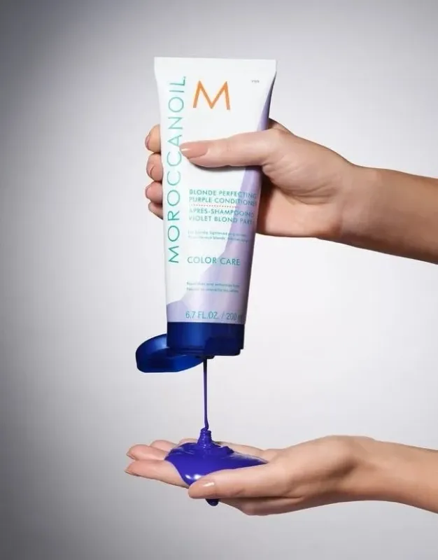 Moroccanoil - COLOR CARE Après-Shampoing Violet Blond Parfait (200ml)