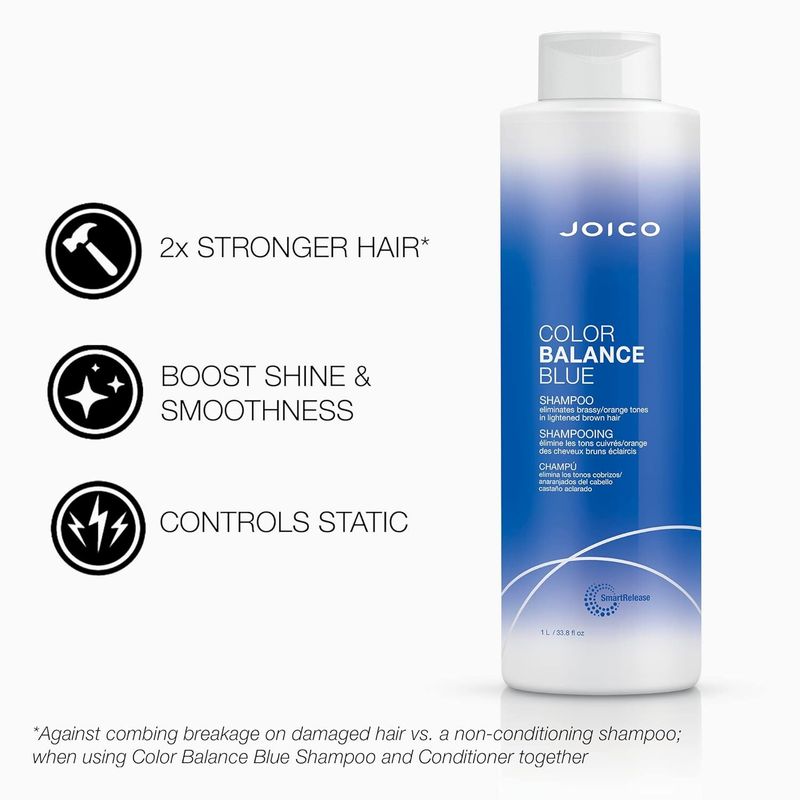 Joico Color Balance BLUE - Shampoing Bleu 1L